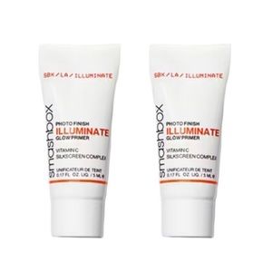 $7❤️‍🔥 SMASHBOX Photo Finish Illuminate Glow Primer 2PK🪞 NEW Color Dewy